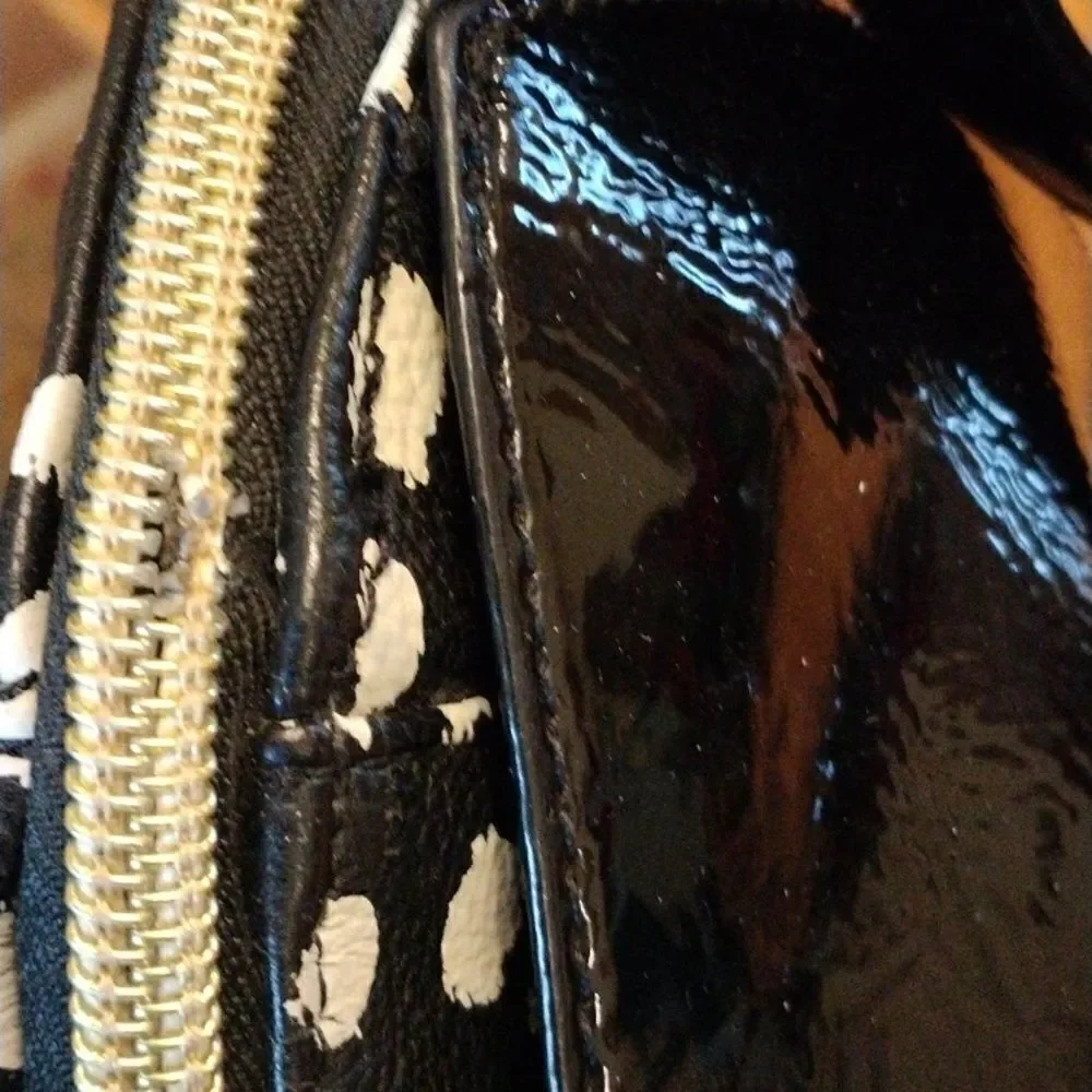 Betsey Johnson Spotted Satchel